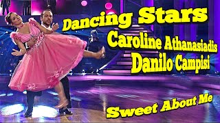 Dancing Stars 2021 Caroline Athanasiadis amp Danilo Campisi quotSweet About Mequot [upl. by Gorden]