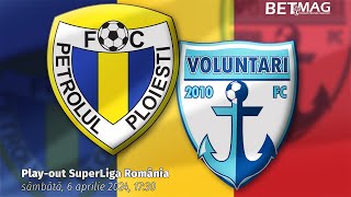 FC Petrolul Ploiești vs FC Voluntari  Superliga  06042024  COMENTARIU LIVE [upl. by Melania]