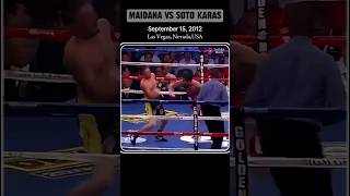 quotMAIDANAquot still remember how to win  Maidana VS Soto Karass [upl. by Priebe]