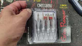 Best CROSSBOW Broadheads archery crossbowshot hunting countrylife deerhunting mathews [upl. by Chryste]