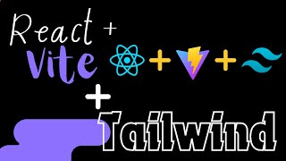 How to use tailwind css in react with vite  install tailwind css in react with vite for Beginners [upl. by Nnuahs]