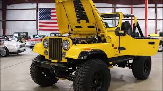 1982 Jeep CJ7 yellow [upl. by Vally319]