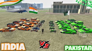 Indian Cars🇮🇳 Vs Pakistan Car🇵🇰 Test In New Ramp On INDIAN BIKE DRIVING 3D🤩 Best Video 1 [upl. by Ponton]