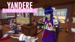 Killing Everyone with the Saber  Yandere Simulator Demo [upl. by Kitarp]