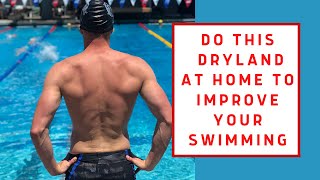 Improve your swimming  Dryland workout for swimmers [upl. by Kwei510]