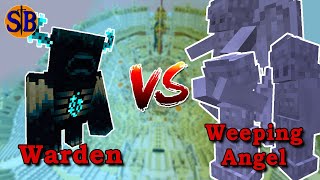 WardenWild Backport vs Weeping Angels  Minecraft Mob Battle [upl. by Bryanty]