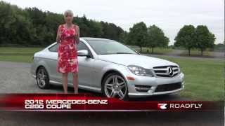 2012 MercedesBenz C250 Coupe Test Drive amp Car Review with Emme Hall by RoadflyTV [upl. by Ecart986]