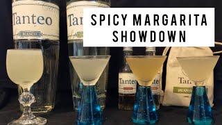 Spicy Margarita Showdown  Tanteo Tequila Blanco Jalapeño Chipotle Habanero [upl. by Yseulta]