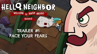 Hello Neighbor Cartoon Season 2 Trailer 1 [upl. by Yddeg420]