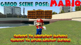 Gmod Scene Pose Mario [upl. by Pippo]