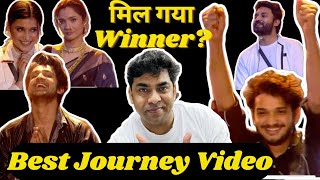 Bigg Boss 17 Munawar Mannara Best Journey Video Abhishek Vs Ankita for Top 2 Fight Voting Trend [upl. by Ethelred688]