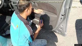 Cara Pasang Suis Power Window Perodua Myvi [upl. by Noelc]