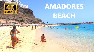 Amadores Gran Canaria Beach Walk Spain 30 June 2020 👙 32ºC Beach [upl. by Gonroff]