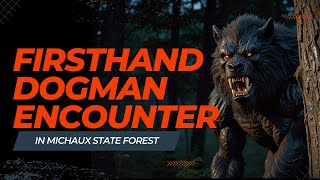 EYEWITNESS SHARES CHILLING DOGMAN ENCOUNTER IN MICHAUX STATE FOREST PA [upl. by Eisele]