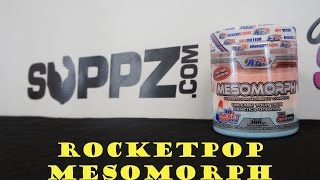 Mesomorph Rocket pop Review  Top Tier Preworkout  APS [upl. by Rohclem]