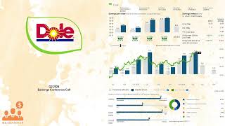 DOLE Dole plc Q2 2024 Earnings Conference Call [upl. by Ahseneuq]