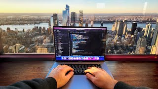 Day in the life of a Software Engineer in NYC  Empire State Building office [upl. by Htaras]