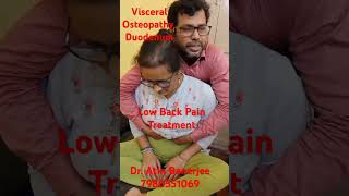 Visceral Osteopathy Superior Part of Duodenum For Low back Pain by Dr atin visceralosteopathy [upl. by Xed]