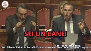 DURISSIMO SCONTRO IN SENATO TRA BOCCIA E BALBONI SUL DECRETO PAESI SICURI quotSITUAZIONE IMBARAZZANTEquot [upl. by Ranit67]