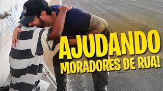 AJUDANDO MORADORES DE RUA ‹ ESPECIAL DE COMEÇO DE ANO › [upl. by Ynej470]