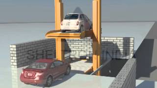 3 Level pit type Parking System [upl. by Richman]