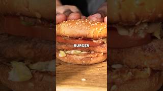 LIONS MANE CRISPY BURGER wecookwevibeweeat burger plantbased lionsmane recipe shorts [upl. by Henrieta567]