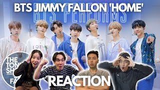 FIRST TIME EVER WATCHING BTS HOME  The Tonight Show Starring Jimmy Fallon [upl. by Orion994]