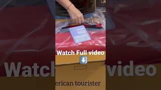 Unboxing Trolley BagAmerican Tourister flipkart americantourister kamiliant discount sale [upl. by Burrell]