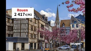 Le prix immobilier à Rouen frôle les 2 500€m² [upl. by Arjun]