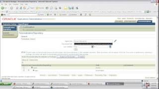 OAF Personalization  Oracle OAF Training Part 18 [upl. by Nuzzi]