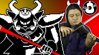 Undertale  ASGORE Battle Theme Electric Violin amp Electric Guitar CoverRemix  SPG [upl. by Ahsyekal828]