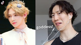 Yeosang ATEEZ TikTok Edits That Screams GREEK GODDESS [upl. by Tamsky]