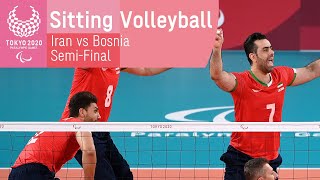 Mens Sitting Volleyball SemiFinal  Tokyo 2020 Paralympic Games [upl. by Ahsinac]