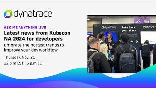 Latest news from Kubecon NA 2024 for developers  AMA Live [upl. by Ehudd]