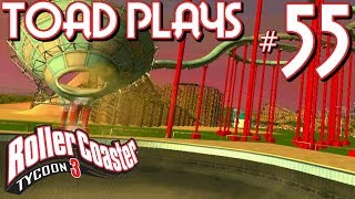 Roller Coaster Tycoon 3  Part 55  WATER SLIDE [upl. by Aiem]