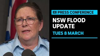 IN FULL NSW SES to provide an update on flooding as Sydneysiders ordered to evacuate  ABC News [upl. by Estrella266]