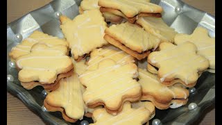 Delikatne ciasteczka maślanepiaskowe z powidłami przepyszne delicious cookies [upl. by Eisyak]