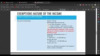 Exempt income [upl. by Adnilg83]