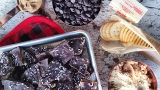 Christmas Crack Ritz Cracker Bark [upl. by Adaliah229]