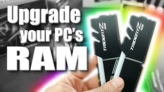 A Beginners Guide Upgrading Your PCs RAM [upl. by Safir429]