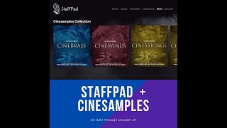 StaffPad  Technique Text  CineStrings Family [upl. by Nicram551]