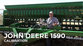 John Deere 1590 Calibration [upl. by Gunthar]