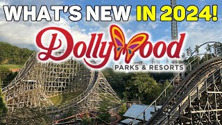 Whats NEW At Dollywood In 2024  Pigeon Forge Tennessee [upl. by Fanny925]