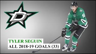 Tyler Seguin 91 All 33 Goals of the 201819 NHL Season [upl. by Norine117]