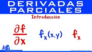 Derivadas parciales Introducción [upl. by Pelag]