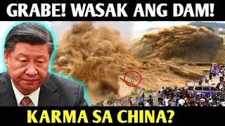 BREAKING DAM sa CHINA NAGCOLLAPSE BAHA MATINDING ULAN at iba pang KALAMIDAD Dinanas ng CHINA ‼️ [upl. by Arev577]