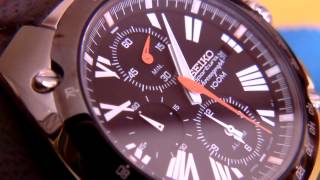 SEIKO SPORTURA CHRONOGRAPH 100 M CAL 7T62 [upl. by Letsirhc]