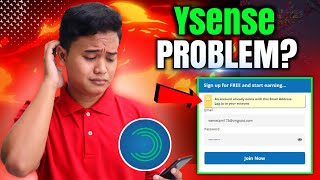 YSense SIGN UP Problem Solved How [upl. by Ardekahs]