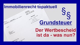 Den Grundsteuerwertbescheid richtig prüfen  Tutorial [upl. by Schrader]