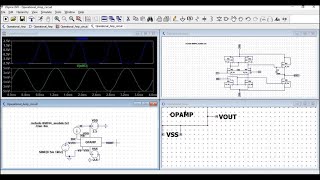 Transient analysis of MOSFET based Operational Amplifier using LTspice tool and BSIM model [upl. by Engle]